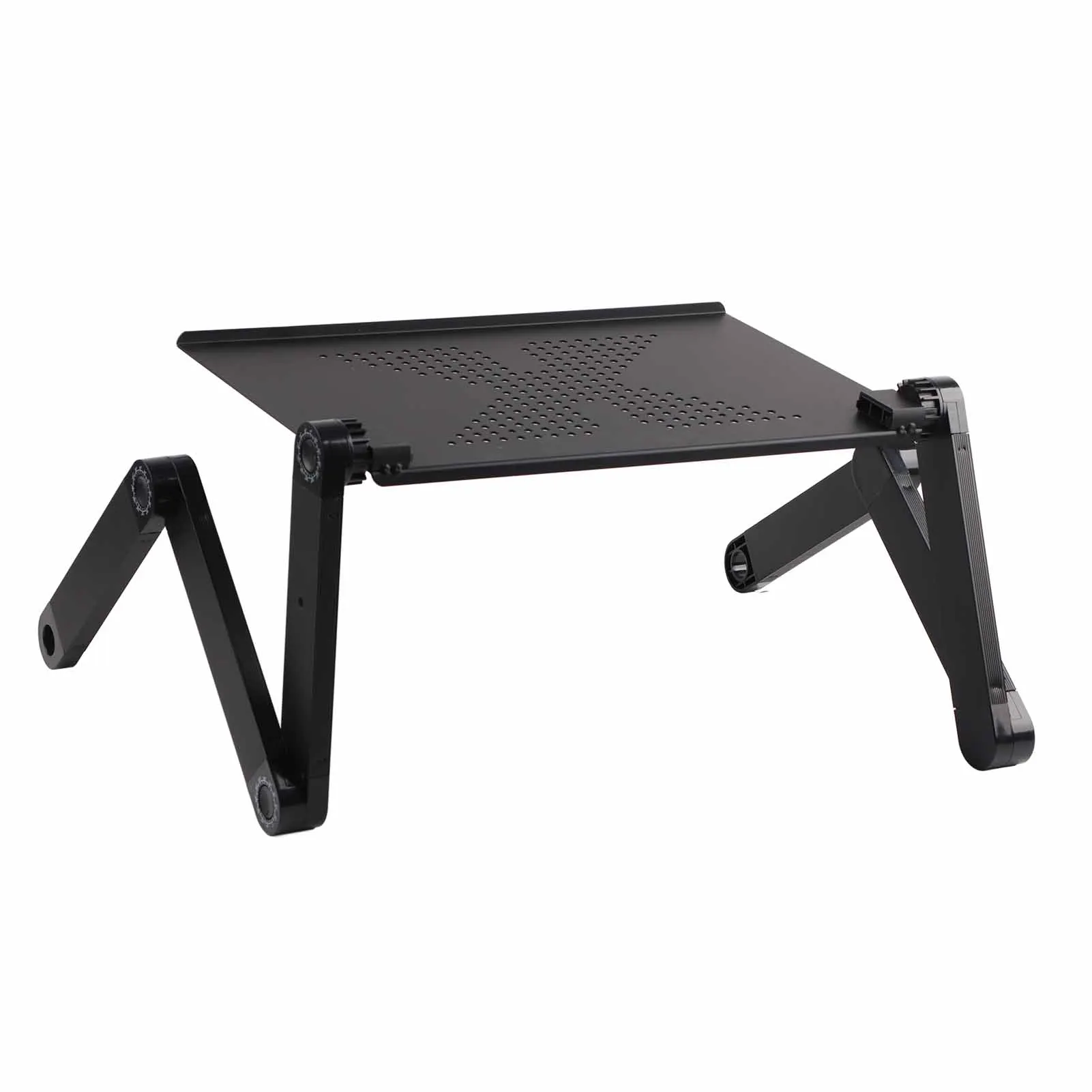 Portable Laptop Desk Notebook Stand Table Tray with Mouse Holder Sofa Bed Black