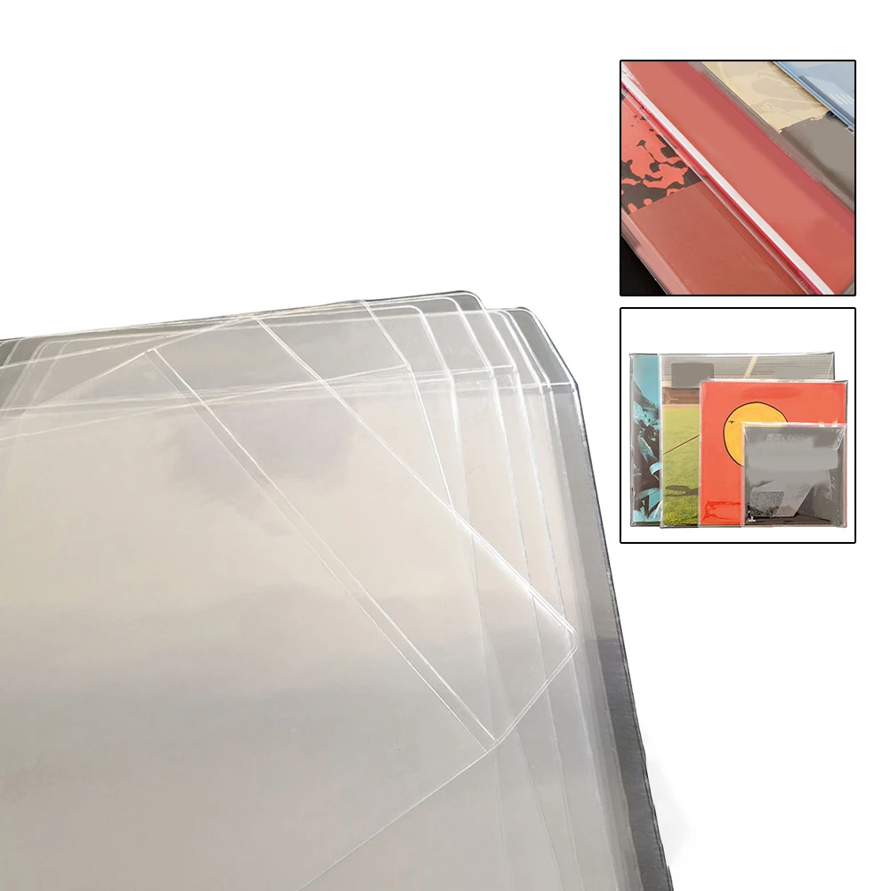Easy for access Clear Bags Easy for access Friction Reduction Protection Record Protecter Sleeves Collection Convenient