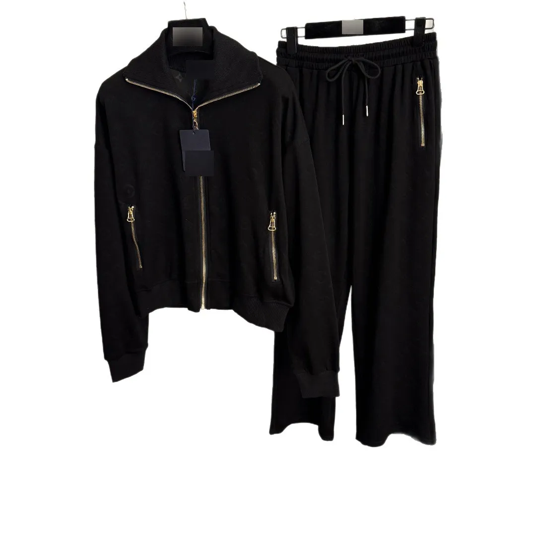 Costume de Sport à motif foncé, poche Jacquard, sweat à capuche et manches longues, taille élastique, pantalon Long décontracté, ensemble 2 pièces, nouvelle collection printemps 2026