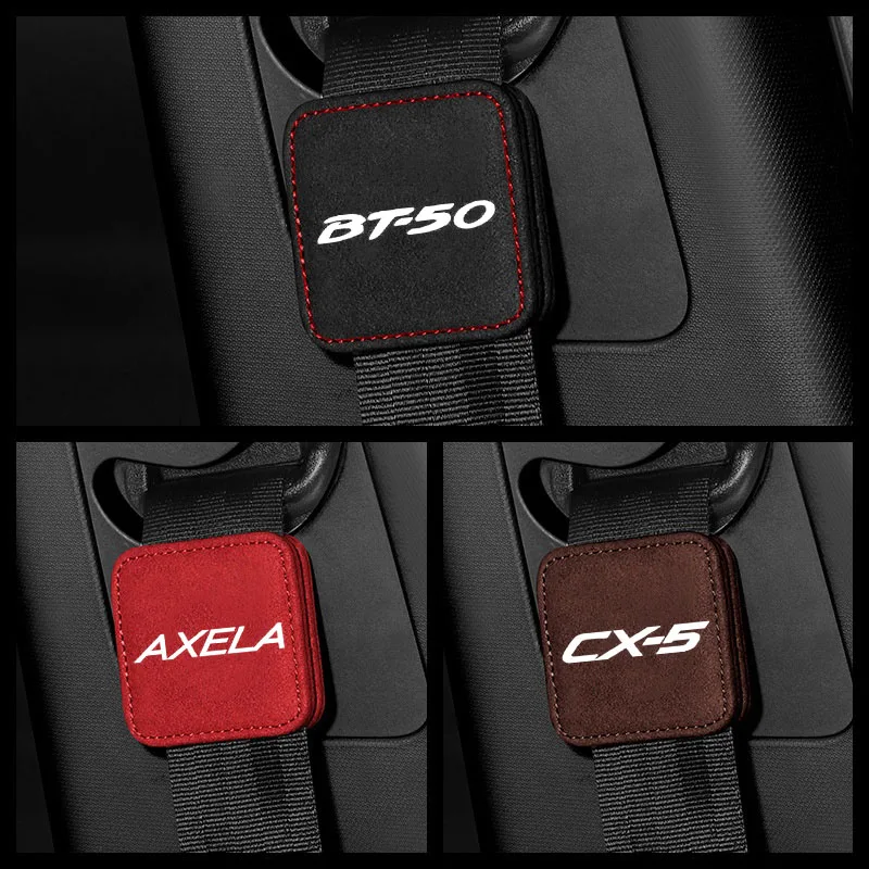 

1pc Car Seat Belt Clip Magnetic Safety Belt Fixed Limiter for Mazda 3 6 5 Atenza CX3 MX5 CX5 Axela CX30 CX9 skyactiv