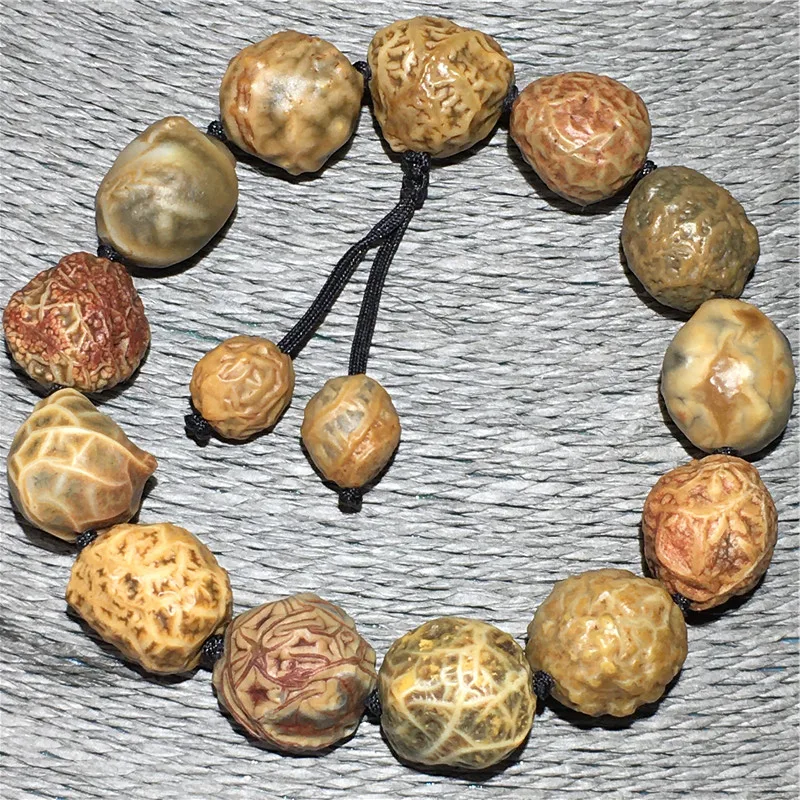 

Boutique Natural Mongolian Alxa Colorful stone with veins Agate Original Bracelet men's jewelry Ornaments evil eye bracelet