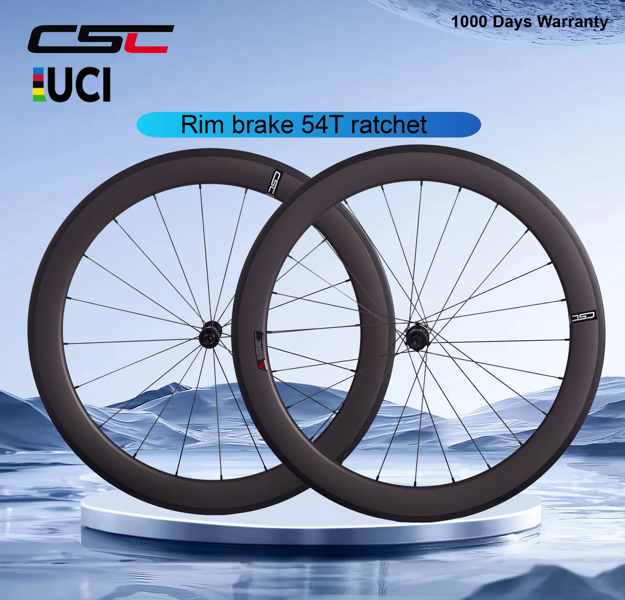 CSC Ultrallight UCI規格インナーリム18-21mm 33-88mmリム/Vブレーキ