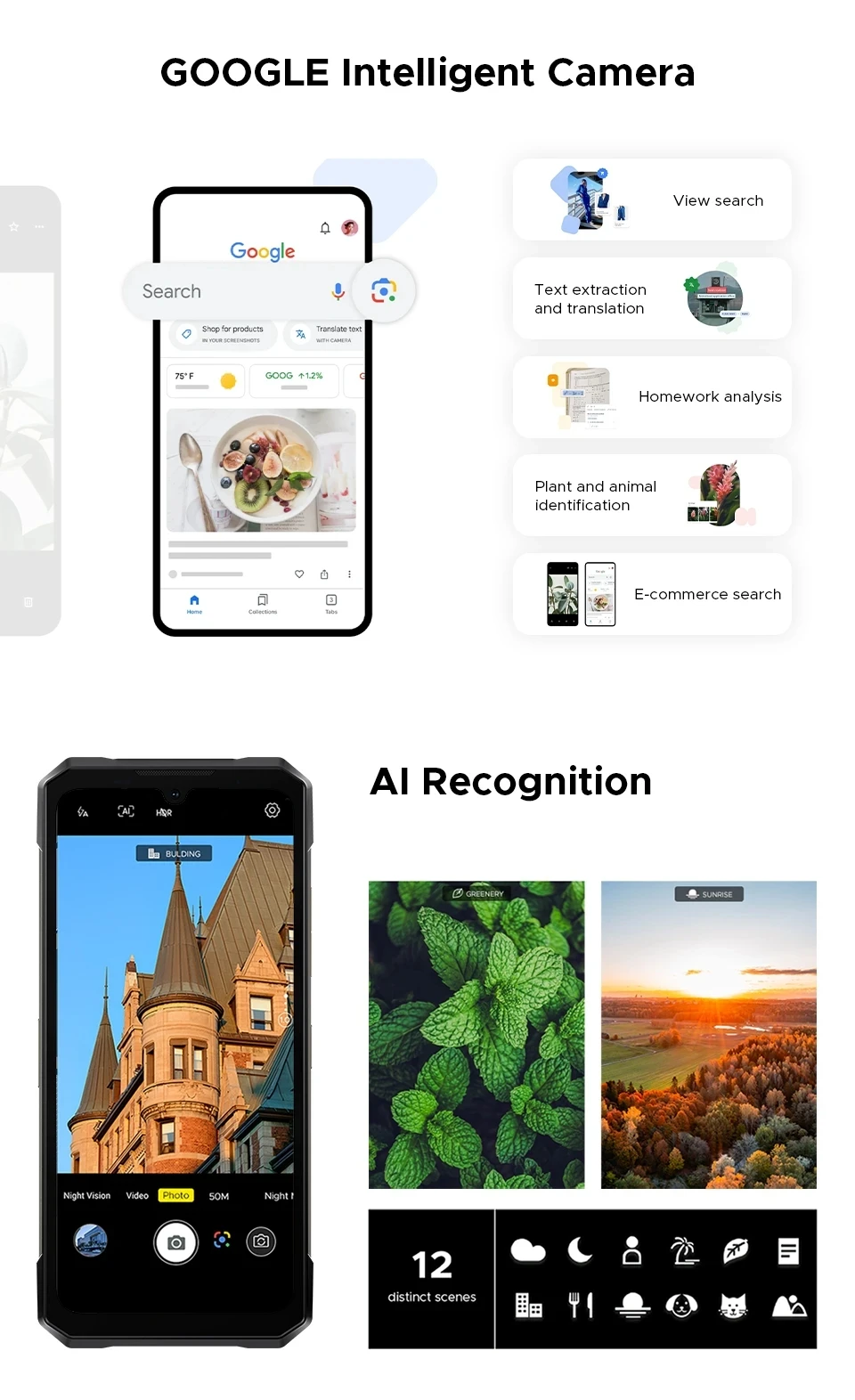 DOOGEE S200 Max Rugged Phone 6.72” 120Hz 1.32" Rear Display Telephon Portable 36GB+512GB 22000mAh 66W Smartphone Android 15 NFC
