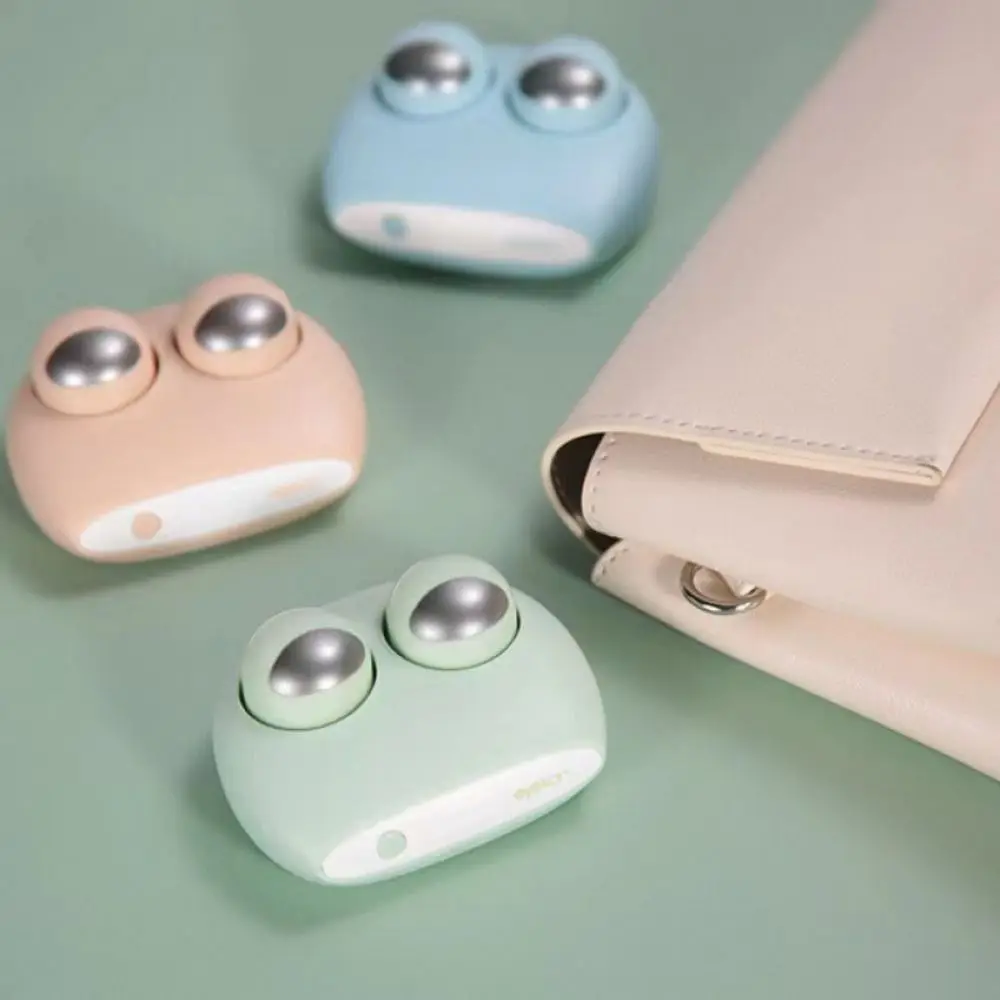 Creative Electric Contact Lens Washer Cartoon Frog Simple Cute Lens Cleaner Case Household Quick Soaking Contact Lens Cleaner