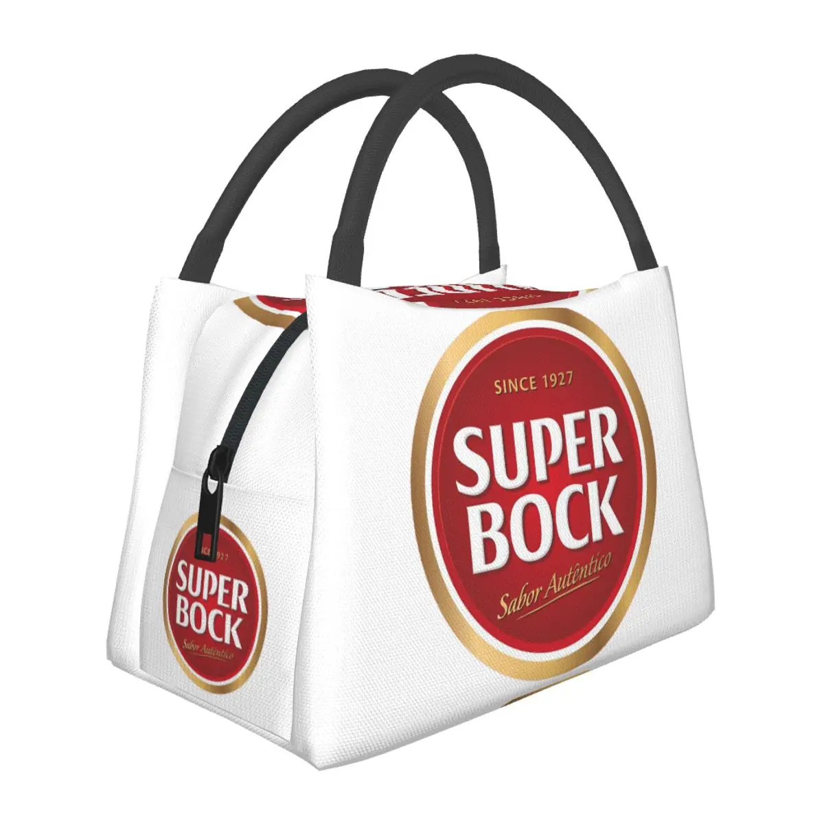 Super Bock-bolsas de almuerzo con aislamiento para mujer y niño, bolso de mano portátil para el almuerzo, bolso de Picnic, bolso térmico más fresco para la escuela