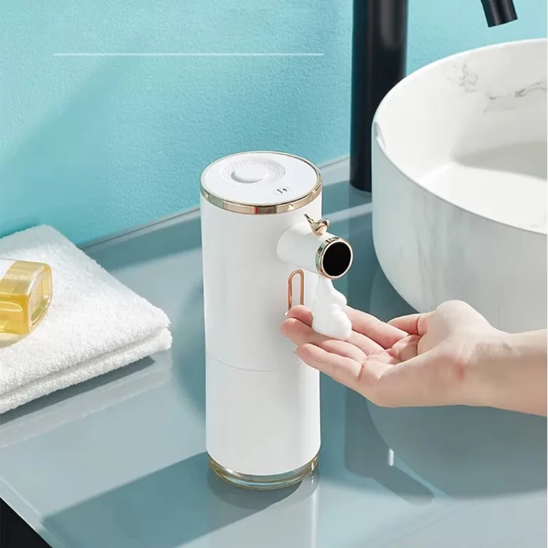 Portable Sensor Hand Sanitizer Liquid Touchless Automatic Foam Soap Dispenser for Household Use for Hotels