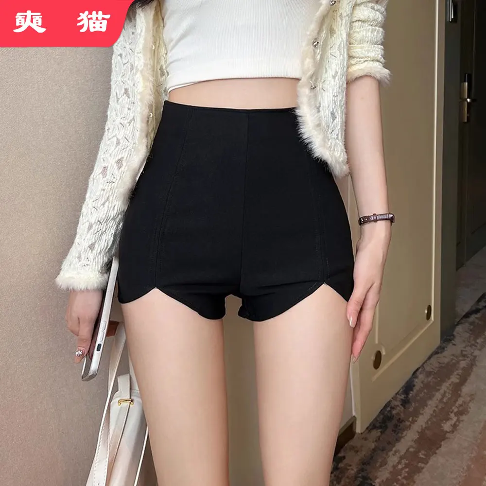 

Casual Irregular Shorts For Women Slim Fit Shorts Summer Women's Clothing 2024 New Korean Versatile Streetwear Pretty Shorts