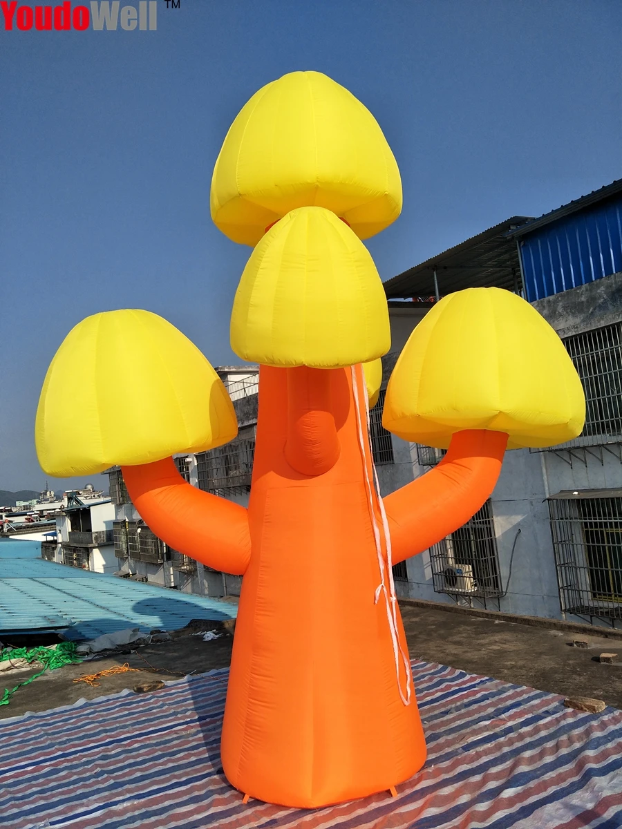 4.5m Inflatable Plant Model, Mushroom, Tree Shape