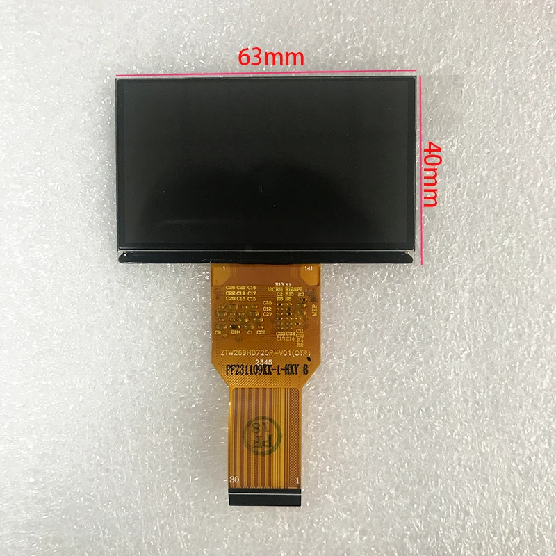 2.69inch Lcd for PF221010XX-HXY Projector Display Screen for Cable ZTW269HD720P-V01 Lcd Screen Diy Projector Accessori Replace