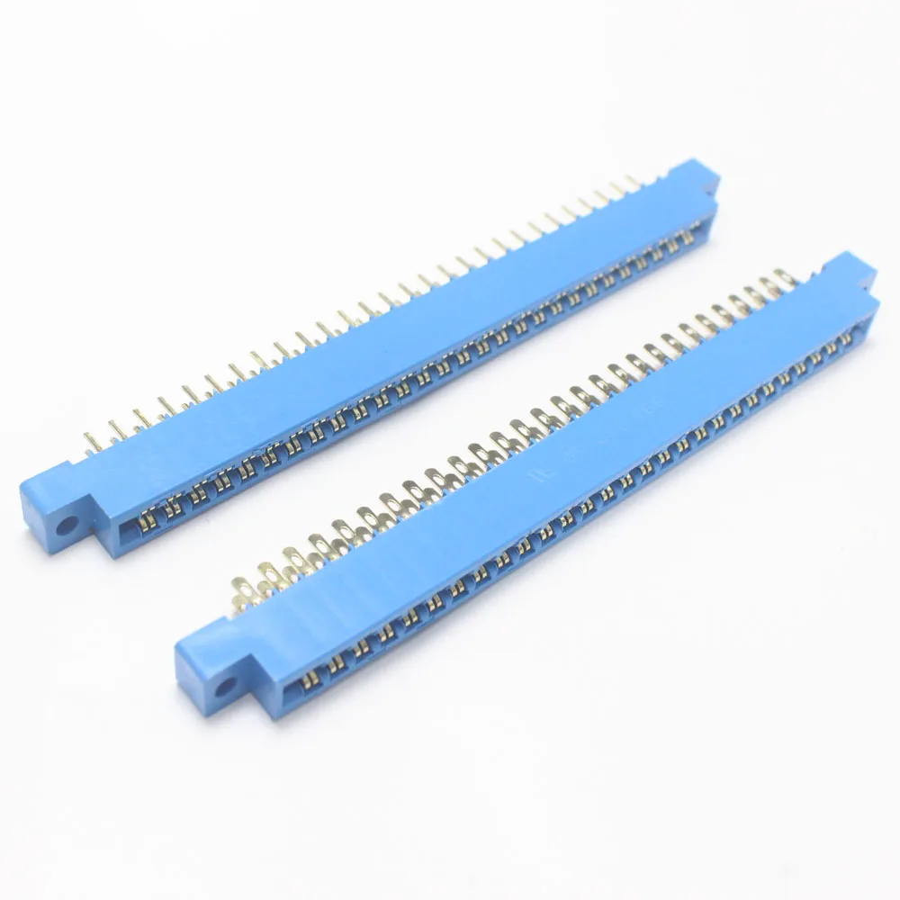 1pcs 805 Card Edge Connector 3.96mm Pitch 2*28 Row 56Pin PCB Slot Solder Socket SP56 Dip Wire