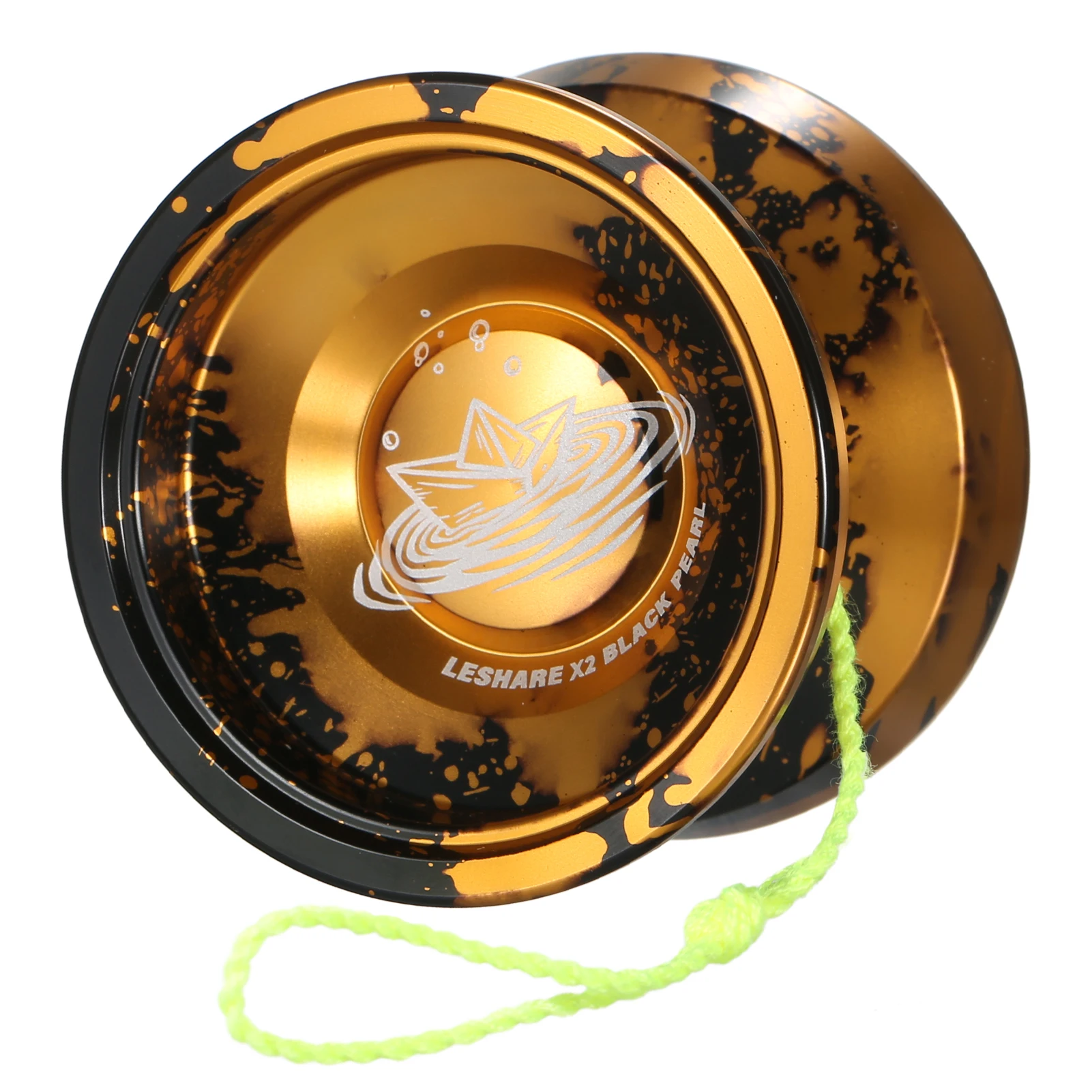 LESHARE Yoyo Bal Aluminium String Trick YoYo Ballen Concurrerende Yo Yo Gift met lagersnaren en handschoenen Klassiek speelgoed