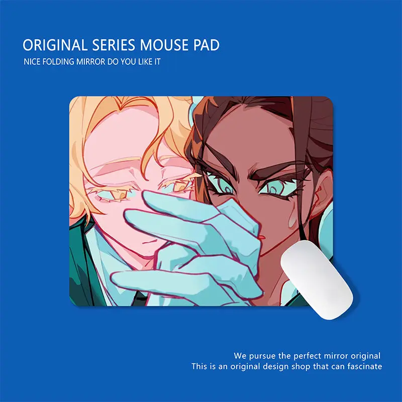 새로운 외계인 무대 마우스 패드 소형 사무실 컴퓨터 책상 매트 테이블 키보드 마우스 패드 노트북 쿠션 미끄럼 방지 데스크 패드 홈 장식