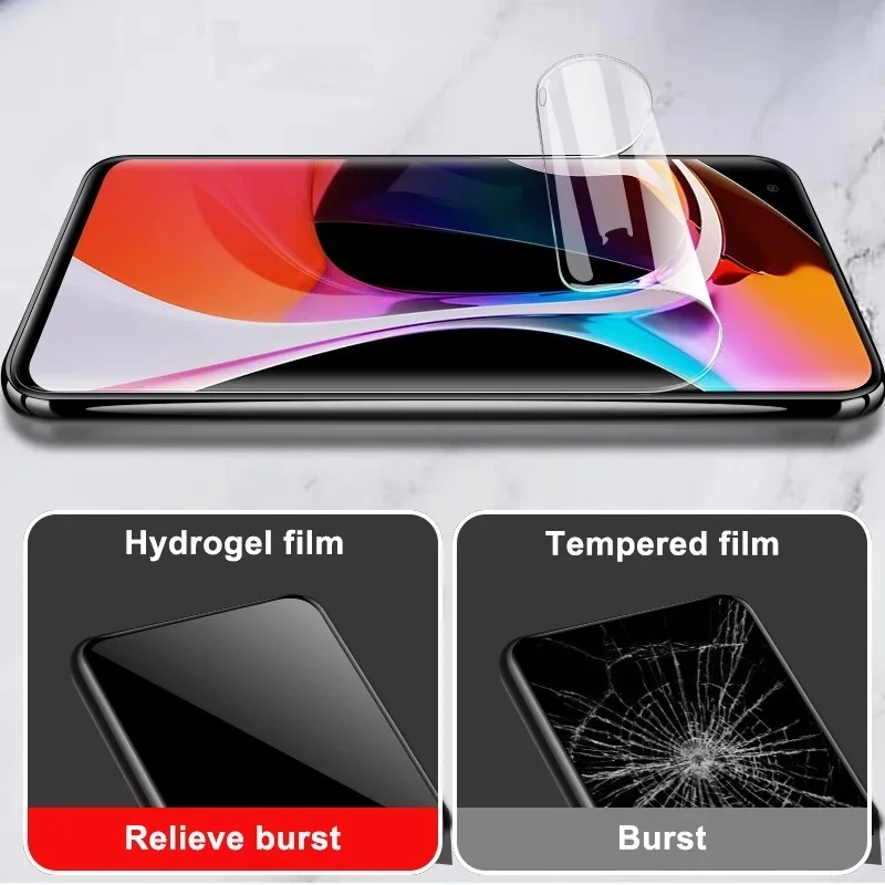 Screen Protector For Tecno Spark 8 8P 8C 9 Pro Hydrogel Film For Spark 7 7P 7T 8T 9T High Definition Film