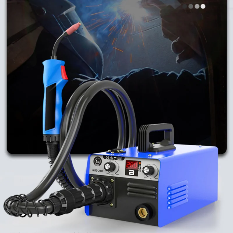 gas welding Carbon dioxide gas shielded welding machine integrated machine small two welding machine home gas-free