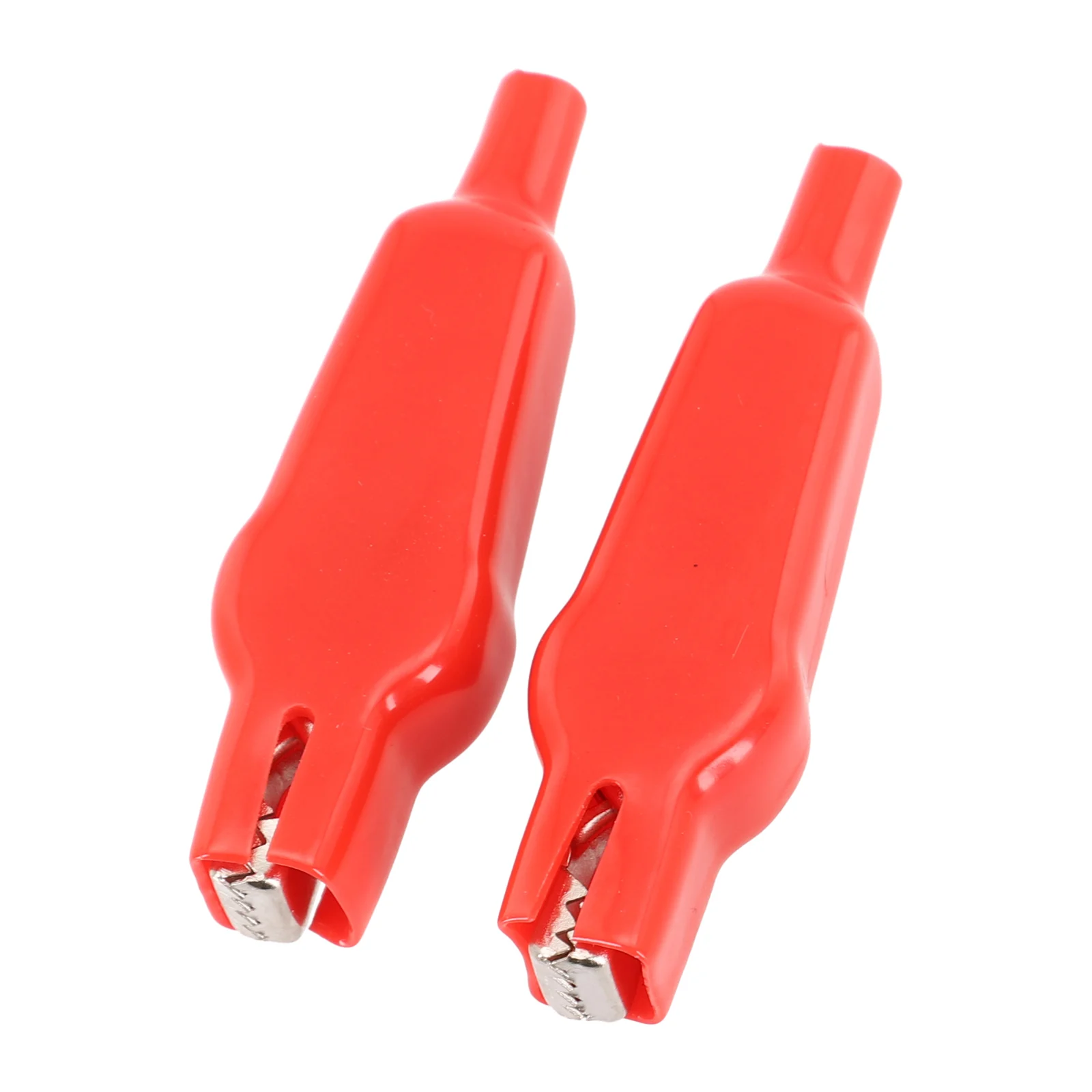 2Pcs Alligator-Clip 20A PVC Sheathed Alligator-Clamps DIY Test Leads Crocodile Electrical Clips Electrical Tool Parts