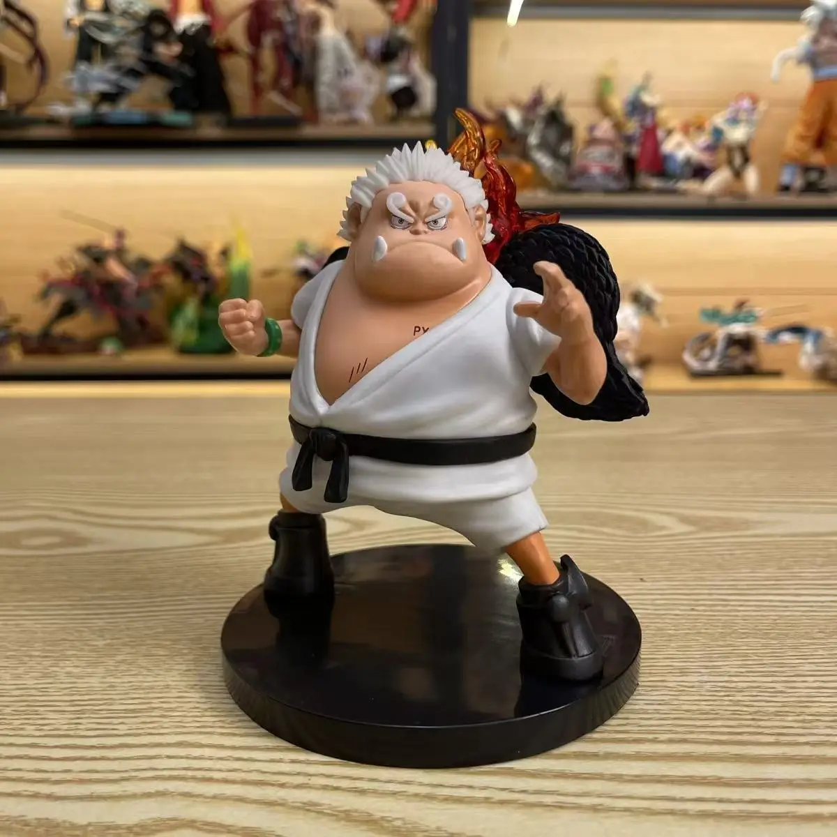 One Piece Seraphim Jinbei Model Figure GK Statue Action Doll Anime Peripheral Toy Christmas Ornament