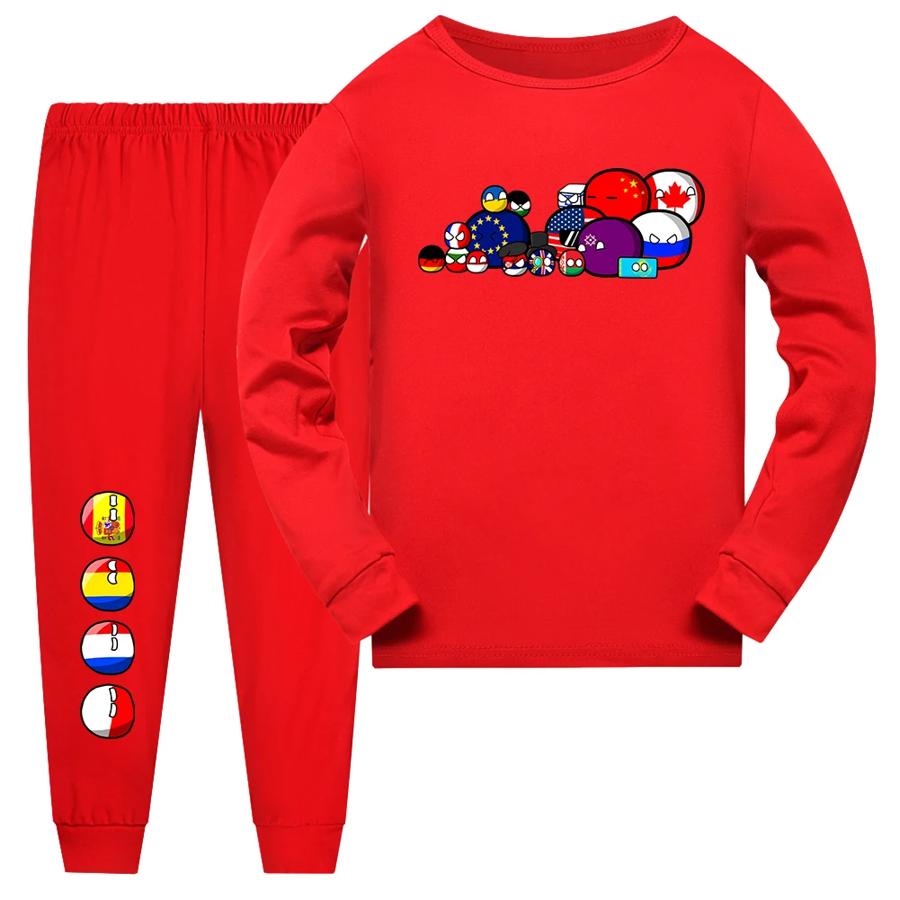 

Детские Мультяшные пижамные комплекты для новорожденных девочек футболка с длинным рукавом штаны комплект из 2 предметов для мальчиков повседневная одежда для сна