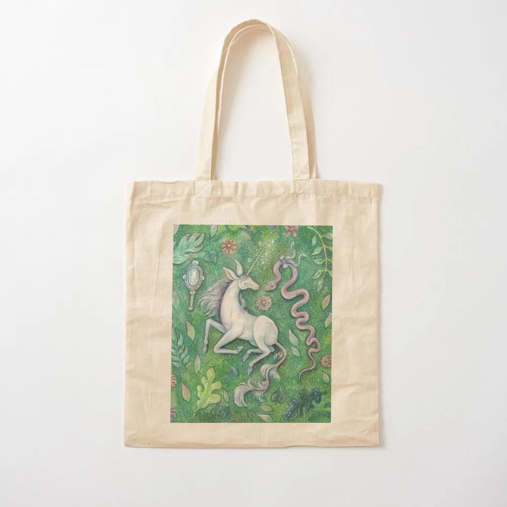 حقيبة قماش يونيكورن ماجيك توت للنساء حقائب للنساء حقيبة تسوق قماشية مخصصة #2