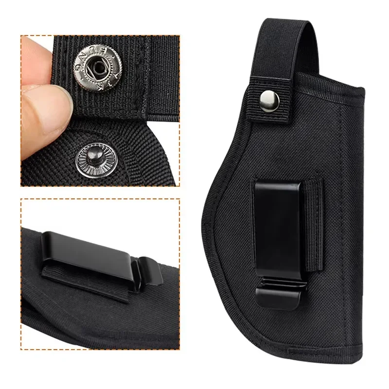 Aikaima cross-border tactical nylon fanny pack invisible holster outdoor wear-resistant quick-pull holster AKM-024