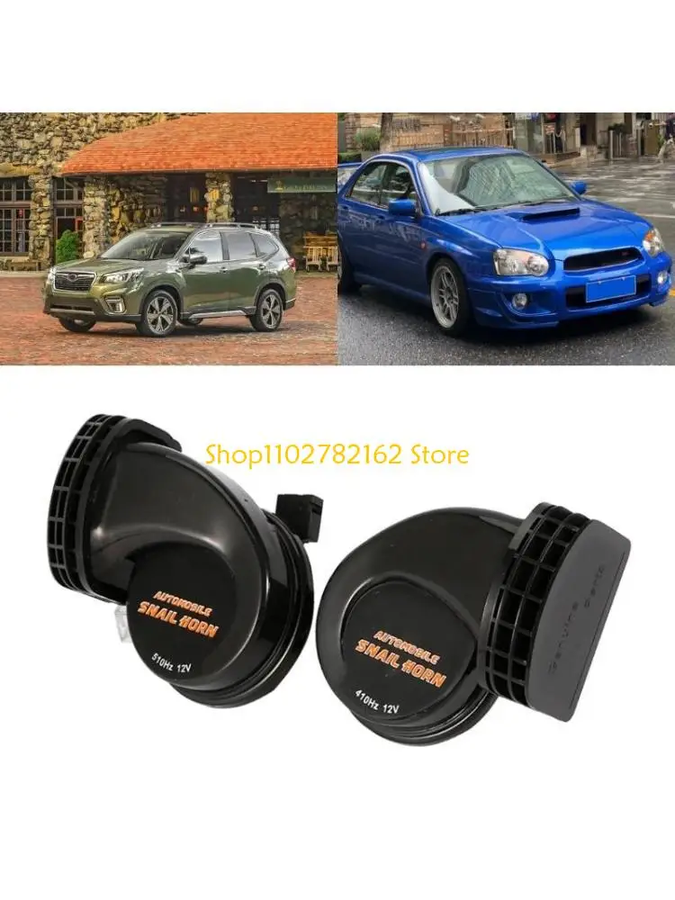 

547B 12V 10dB Super Loud Snail Air Horn Motorbike Car Truck Boat Train Electric Snail Air Horn for Most Model Car