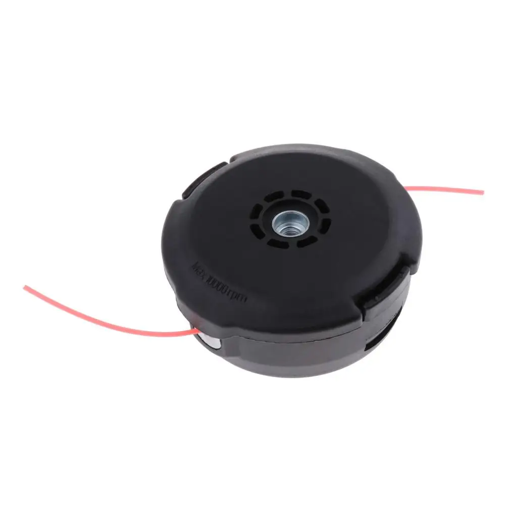 

Straight Shaft Bump Feed Trimmer Head Replacement Black Plastic String Head for Trimmer Shaft Model 322R 325R