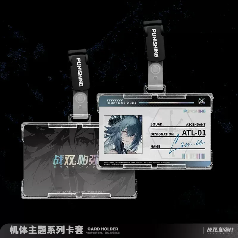 CosplaySunsyea PUNISHING: Cubierta de tarjeta oficial de la serie Merch JT de RAVEN GRIS Lucia Watanabe Lee Lamia