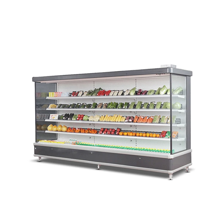 

Energy Saving Refrigerated Fresh-Keeping Cabinet Supermarket Frozen Food Commercial Vertical Glass Door Freezer Display Cabinet