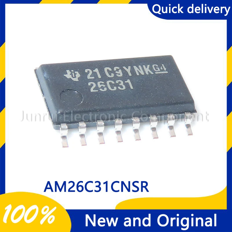 AM26C31CNSR Print 26C31 16-SOP Driver Chip IC Electronic Component  Integrated Chip Ic  New And Original