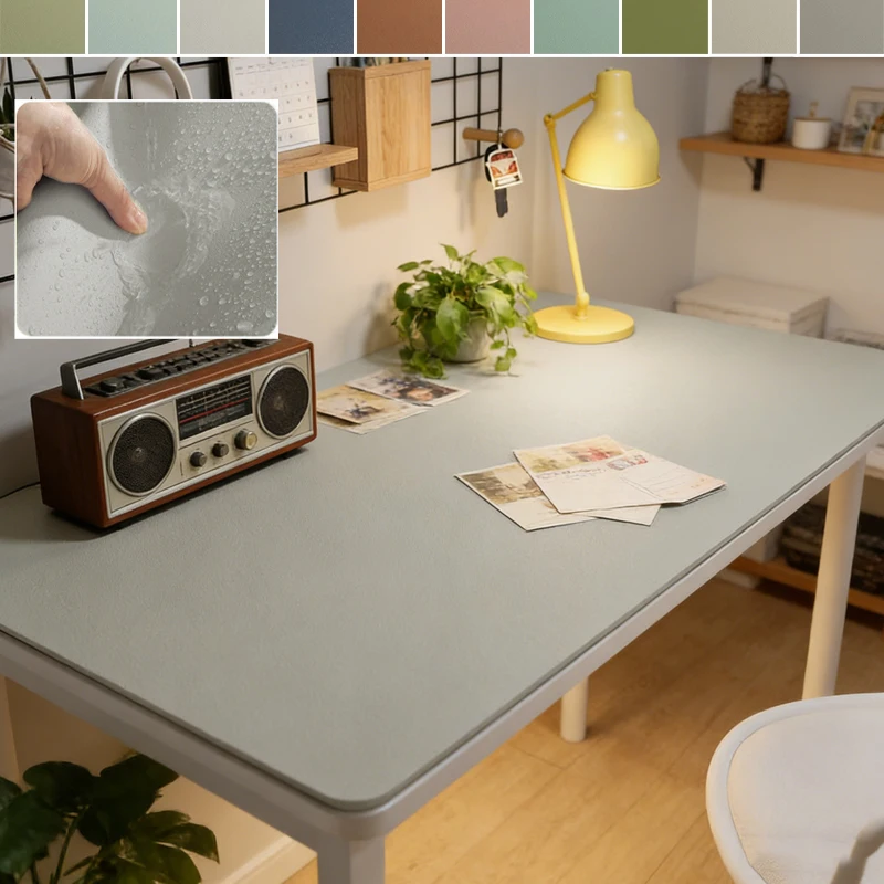 

1PC Leather Desk Mat Non Slip Waterproof Oil Proof Multi Purpose Pad for Student Study Table Office Computer Keyboard Mouse