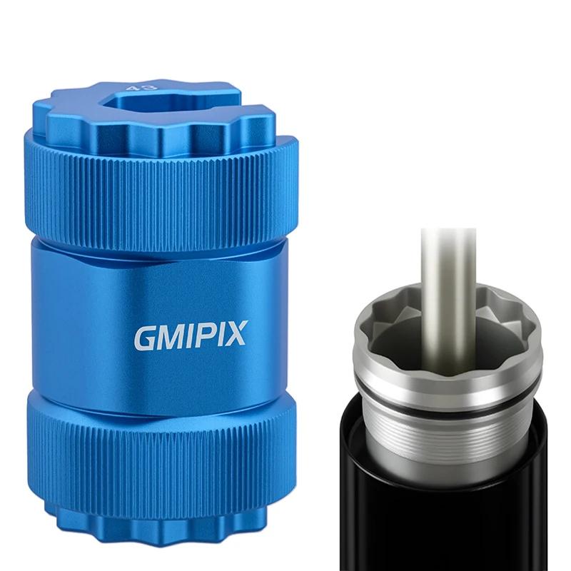 GMIPIX Fork Rod Guide Removal Wrench 41mm/43mm BPF Fork Inner Tube Remover Motorcycle Tool