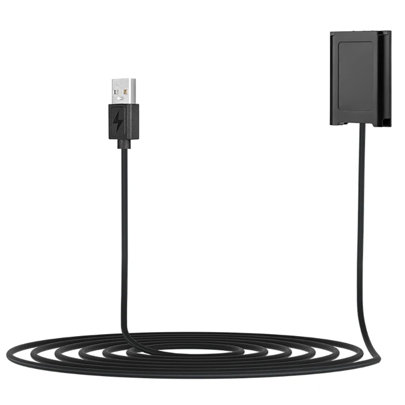 ZV1 AS100V DSC-WX500 RX100M5 カメラモデル用 USB ダミーバッテリー は継続的な電源供給を提供します