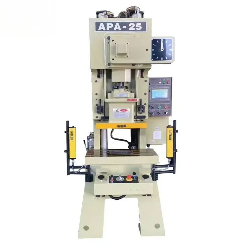 for APA Pneumatic Punch Press 25-100 Tons High-Precision Steel Material CNC Motor and Pump Punching Machine Available in