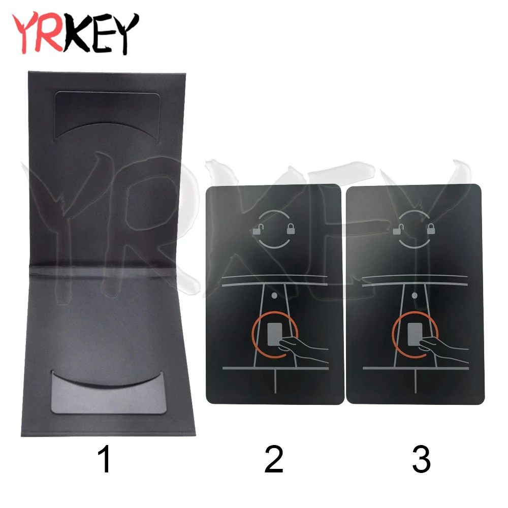 

YRKEY - Original Smart Car Key Card For Tesla 3/Y Model Auto Induction Remote Key Fob Direct Programming Use 1131087-00-J