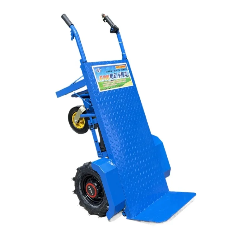 Electric hand truck for household use at construction site