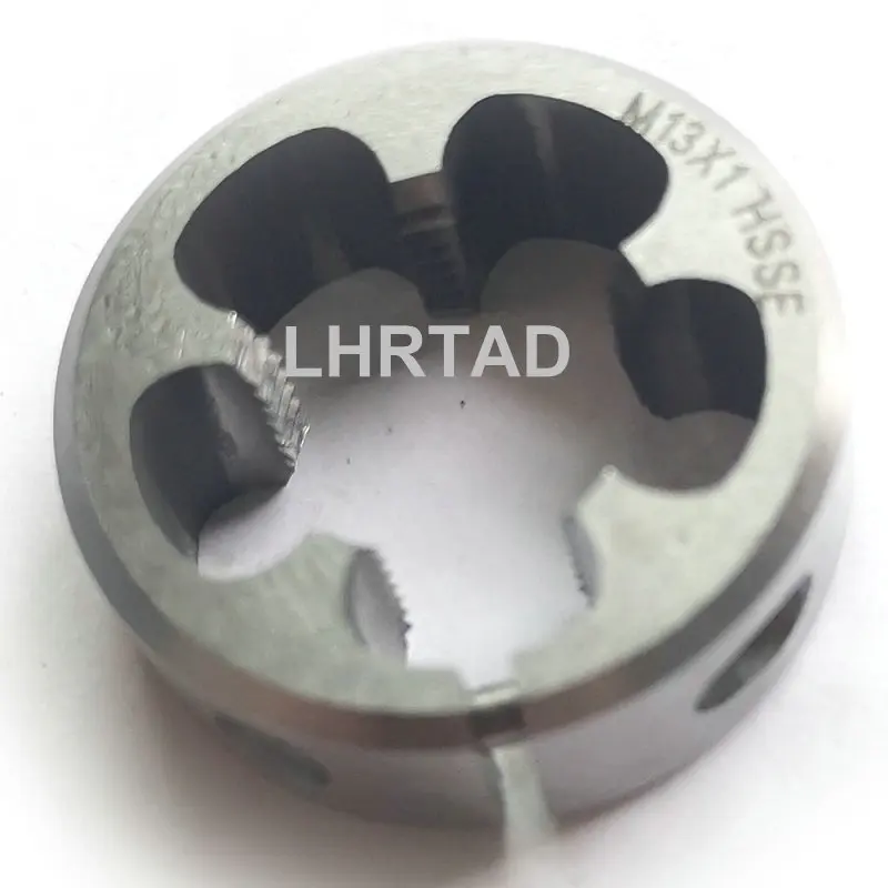 HSSE Metric thread Split Die HSS-CO Fine Thread Adjustable Round dies nut M13 M13X2 M13X1.0 M13X0.75 M13X0.5 for stainless steel