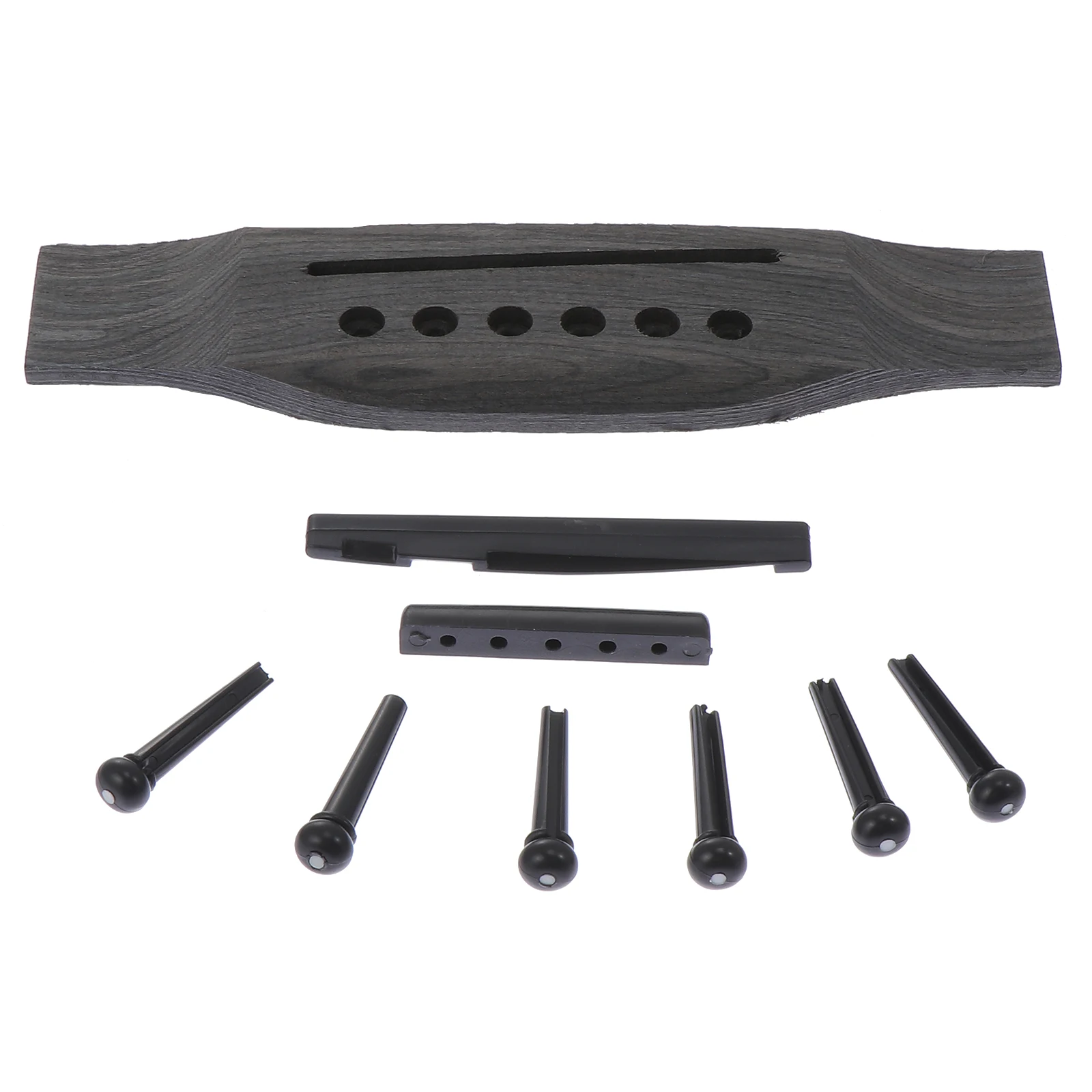 

Guitar Accessory Set Bridge Saddle Needles Saddles Replacement Part Instrument Parts Pins and Accessories Nut Electric