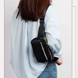 Female Travel Waist Bag Fashion Waist Packs Fanny Pouch Fanny Pack Casual Portable Mini Sports Mobile Phone Bag Shoulder Bag