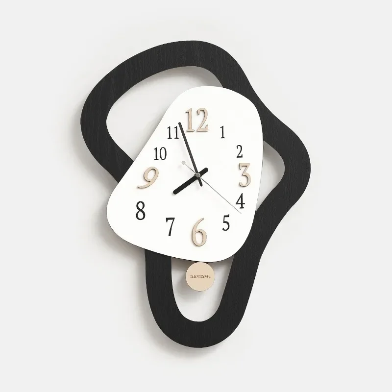 Decorative Wall Clock Modern Wall Watch Luxury Aesthetic Mural Clocks Minimalist Silent Elegant Living Room Watches Home Decor