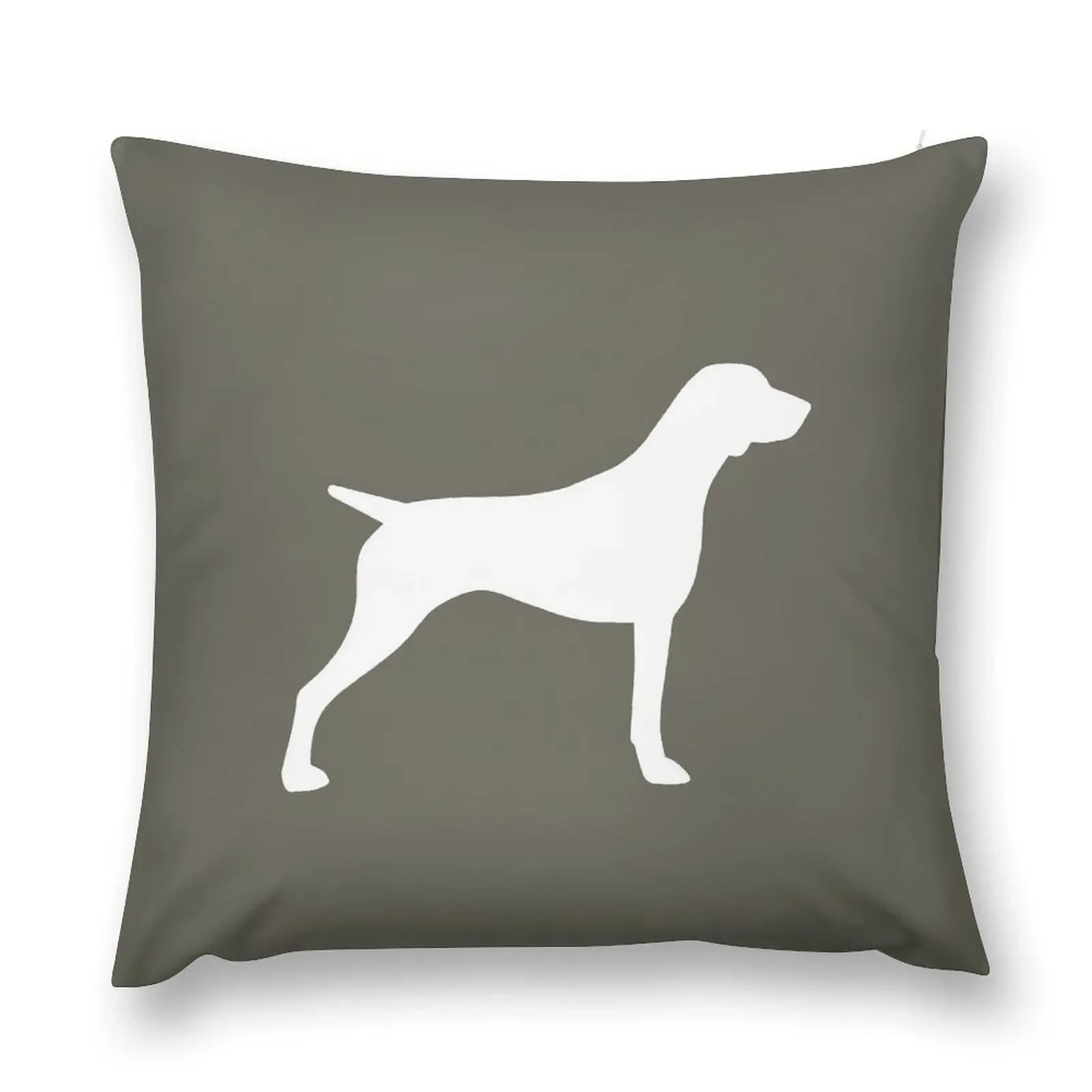 German Shorthaired Pointer Silhouette(s) Throw Pillow Decorative Cushion Sofa Decorative Covers pillow