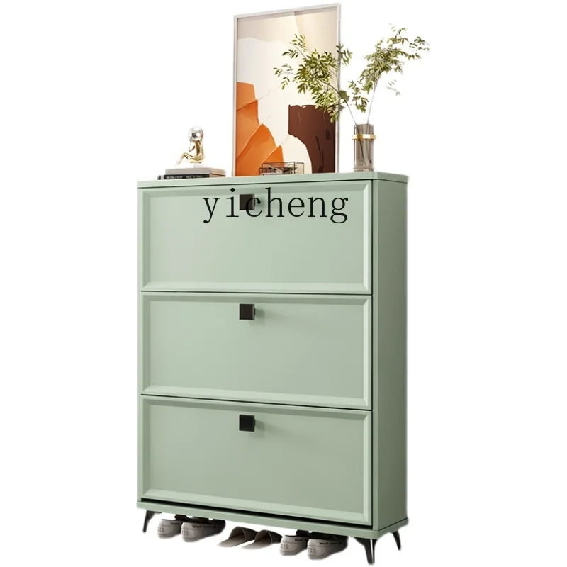 

Integrated Entryway Cabinet Small Shoe Cabinet for Household Entrance