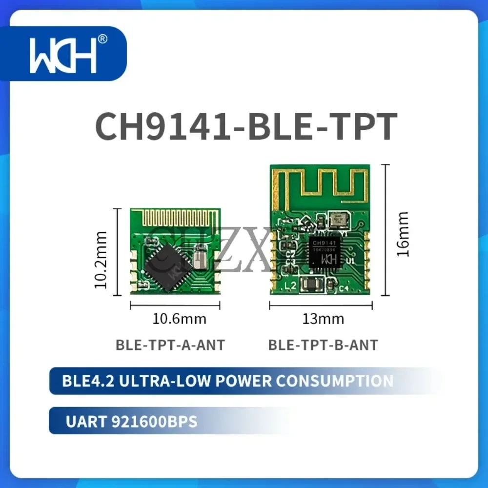 

2Pcs/Lot CH9141 Evaluation Board BLE4.2 Ultra-low Power Consumption UART 921600bps WCH