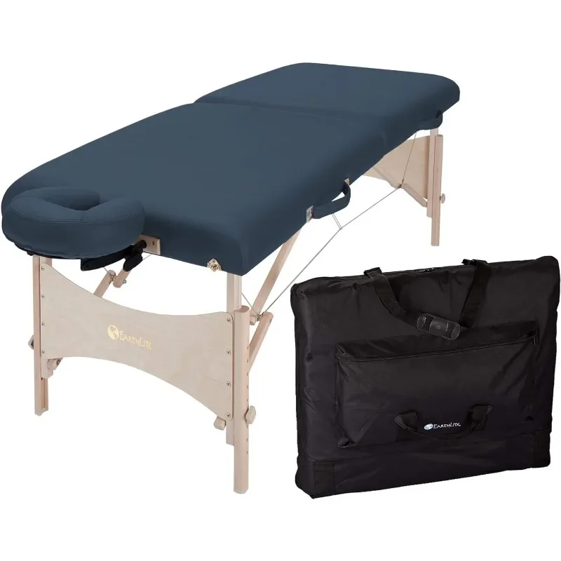 Portable Massage Table  – Foldable Physiotherapy/Treatment/Stretching Table, Eco-Friendly Design, Hard Maple