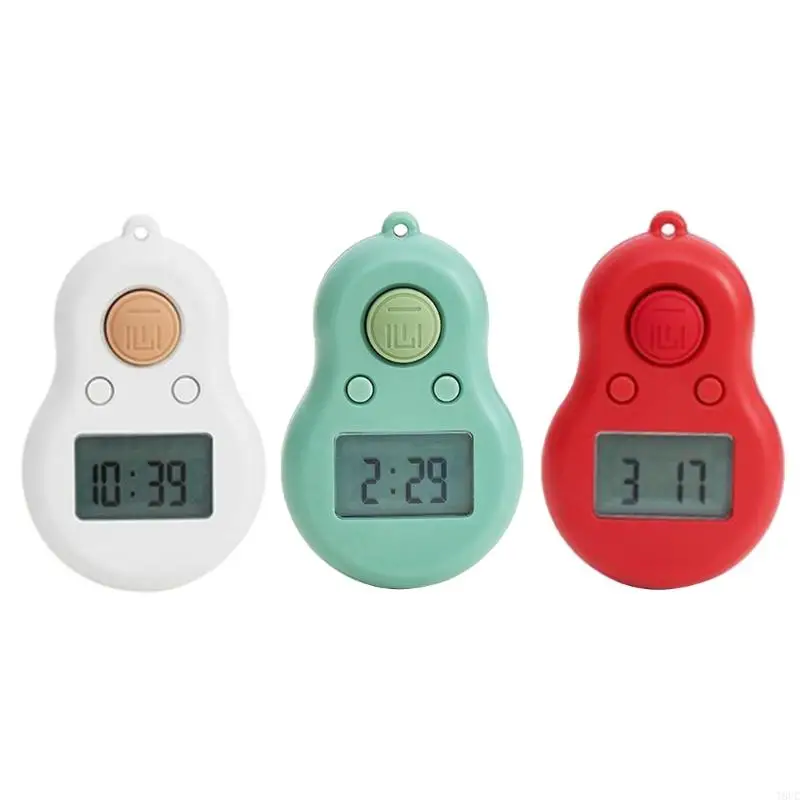 

T8UC Tally Counter with Backlit Battery Lanyard LED Electronic Digital Lap Clicker Number Count Clicker 6Channel 6-Digit