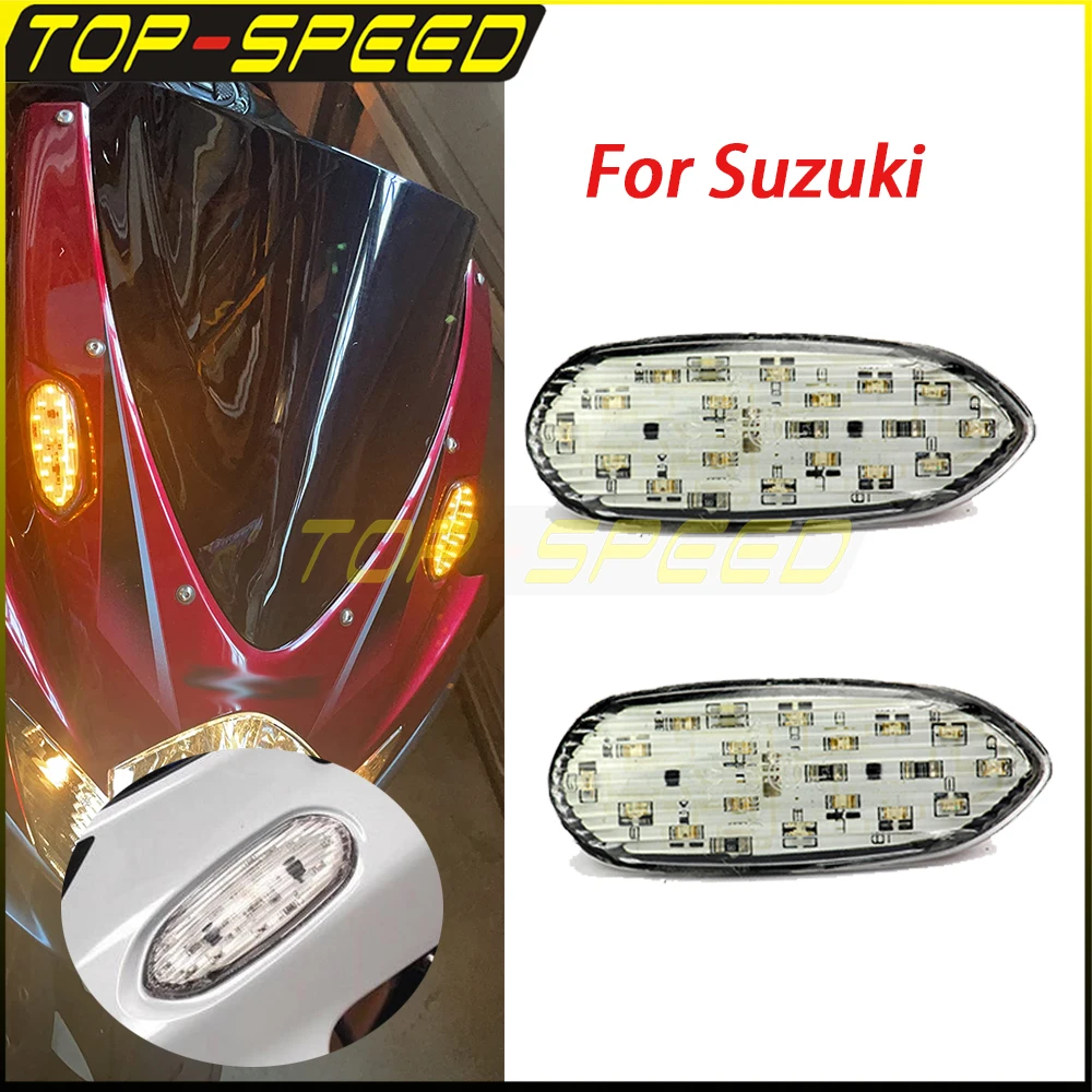 

GSXR 600/750/1000 LED Lights For Suzuki GSX-R 600 750 1000 2005 2006-2016 Motorcycle Clear Trun Signals Blinker Indicator Light