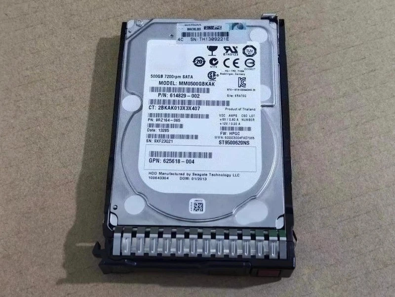 

For HP 655708-B21 656107-001 500G SATA 2.5 7.2K Server Hard Disk Used