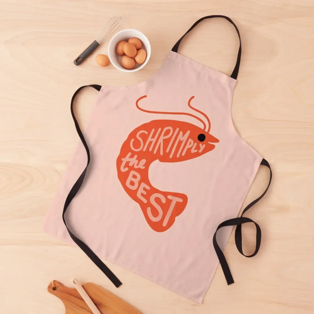 

Shrimply the Best Apron Kitchens For Men Cute Kitchen Accessories nail tech supplies Apron