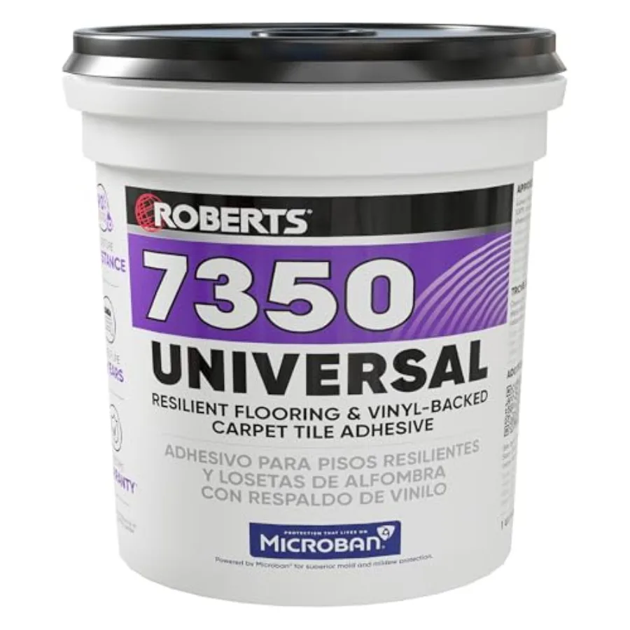 

Universal Resilient Flooring and Vinyl-Backed Carpet Tile Adhesive - 1 Gal. 3.78 L