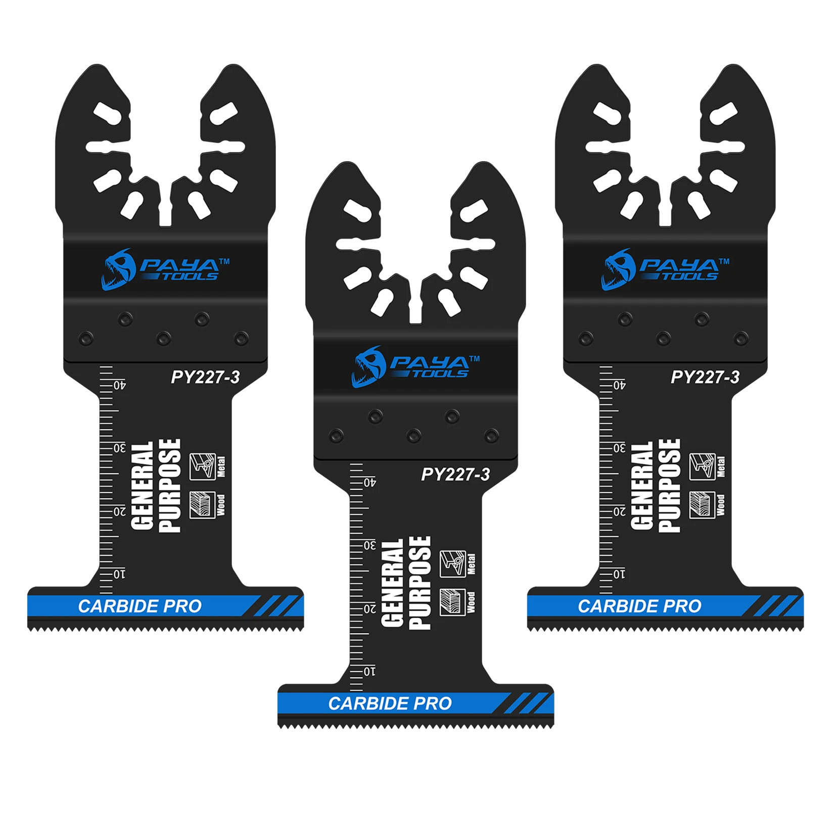 

Carbide Oscillating Saw Blades 1-3/4'' Multitool Blades Quick Release for Heavy Metal Nail Aluminium Pipe Copper Hard Materials