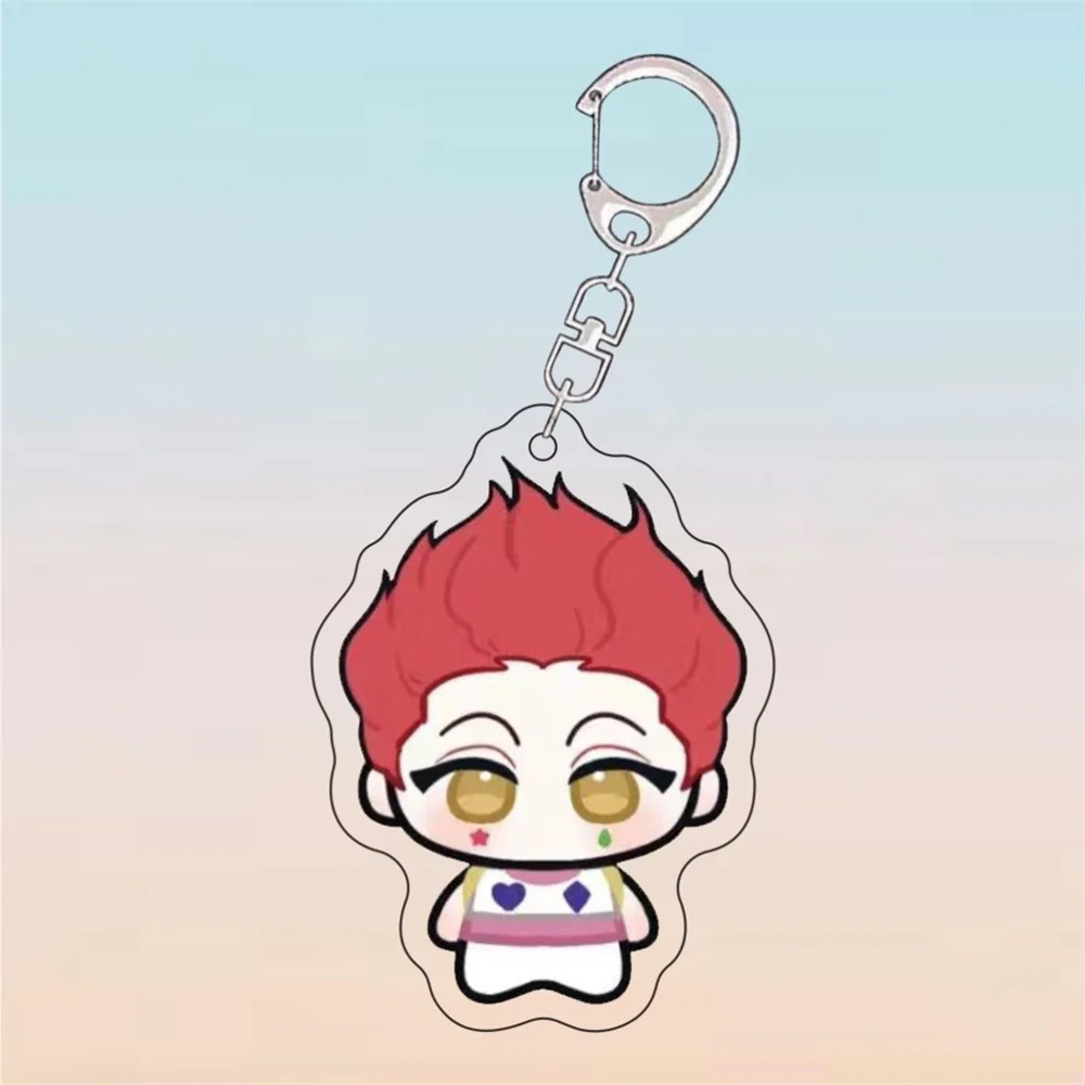Anime Hunter Boy  Acrylic 6cm Keychain Model Cosplay Charm Characters Ornament Accessories Goods Birthday Collection Gifts view 4