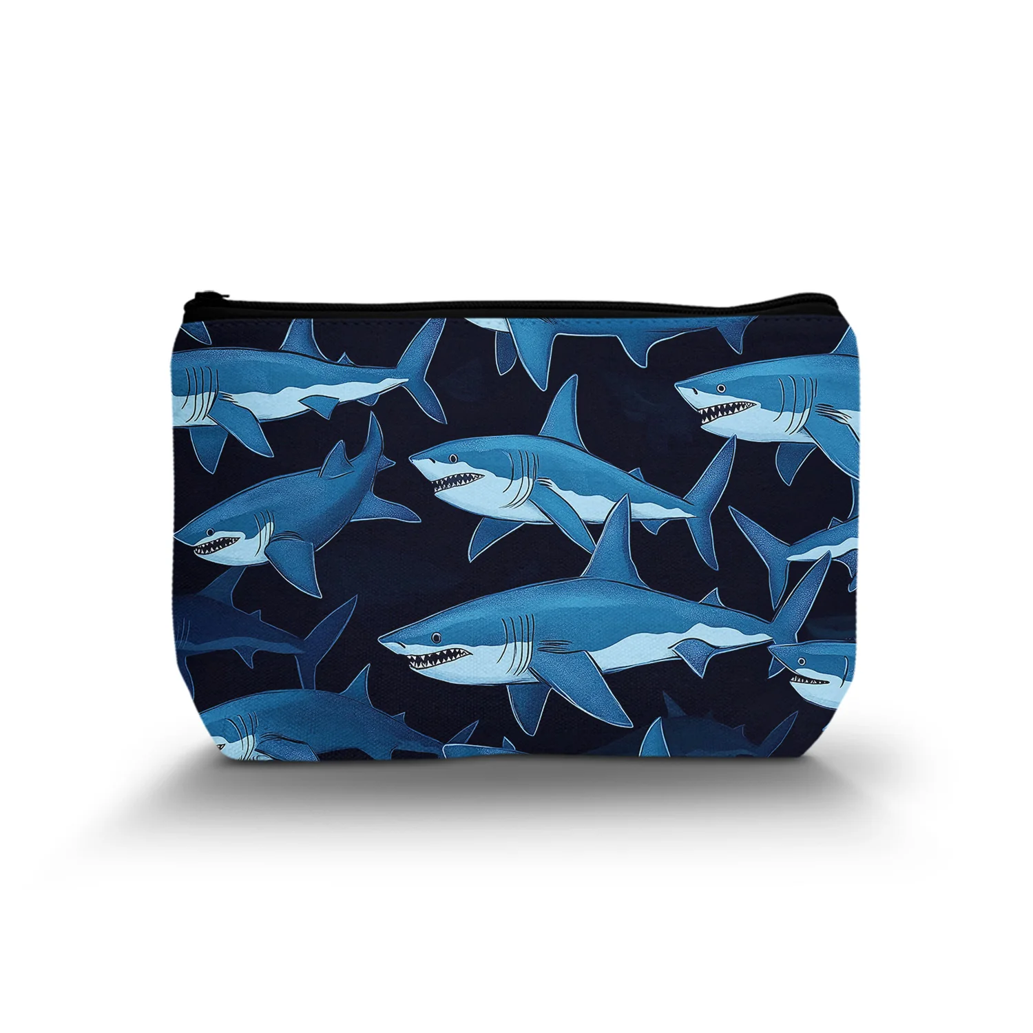 1Pc Cute Shark Makeup Bag Shark Gifts Shark Lover Animal Lover Grandma Mothers Day Christmas Birthday Gift Ideas Friendship